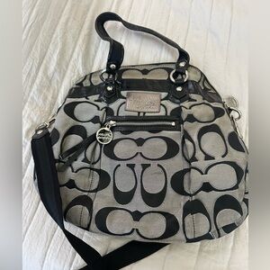 Coach handbag and coin purse